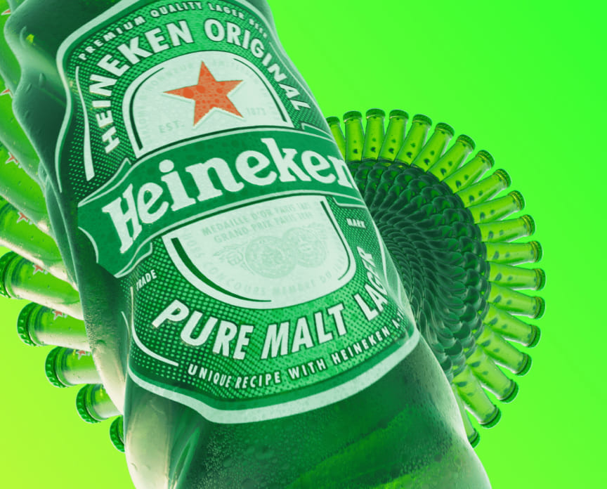 Heineken For a Greener Wolrd 3D Animation with Future Deluxe Valentino Borghesi Creative & Design Director LePub