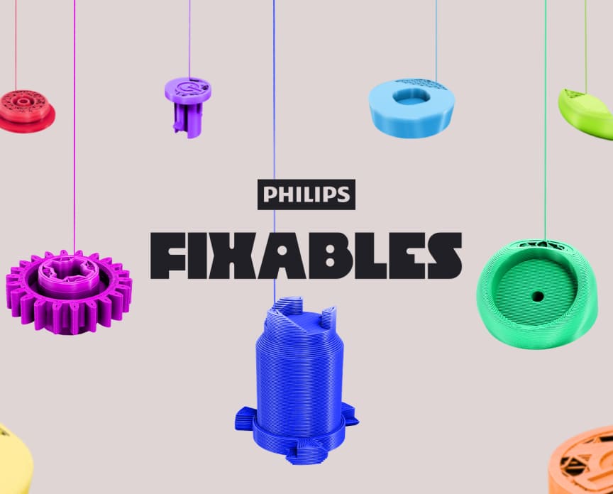 Valentino Borghesi, Creative Director, Art Director, Design, LePub, Philips, 3D printing, Fixables, Fixing, circular economy.